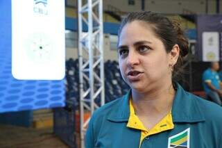 Thiara Bertoli, gerente de competições CBJ (Confederação Brasileira de Judô) (Foto: Kísie Ainoã)