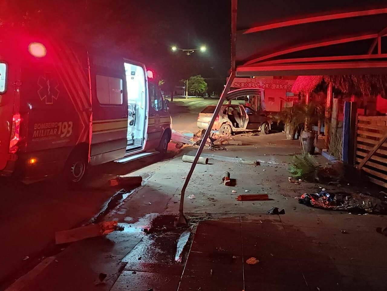 Motorista invade calçada e mata jovem de 20 anos em Amambai
