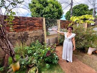 Em 40 anos, Sebastiana construiu desde muro até a própria vida. (Foto: Aletheya Alves)