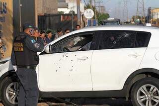 Veículo conduzido por Ilson Figueiredo foi fuzilado em 11 de junho de 2018. (Foto: Saul Schramm/Arquivo)