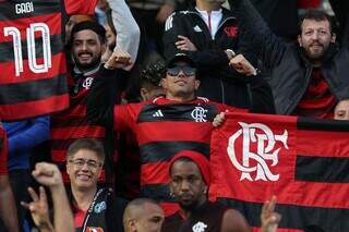 Torcida do Flamengo no Estádio Ibn Batouta (Foto: Fifa)