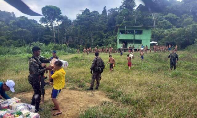 Na Capital, campanha arrecada doa&ccedil;&otilde;es para os ind&iacute;genas Yanomami