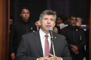 Deputado Lídio Lopes durante sessão na Assembleia. (Foto: Wagner Guimarães/assessoria)