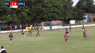 Jogo foi disputado no Estádio André Borges, em Coxim (Foto: Reprodução/Coxim)