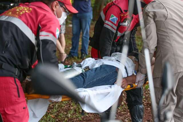   Homem encontrado com tiro na cabe&ccedil;a &eacute; socorrido em estado grave 