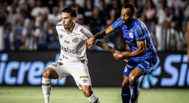 Fugindo do rebaixamento, Santos goleia S&atilde;o Bento no Campeonato Paulista