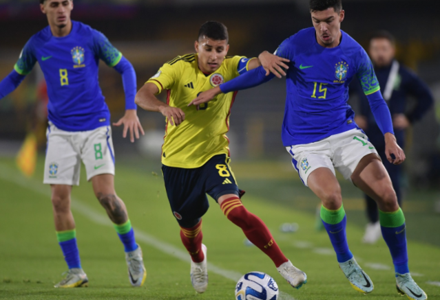 Ap&oacute;s empate com a Col&ocirc;mbia, Brasil perde lideran&ccedil;a do Sul-Americano Sub-20