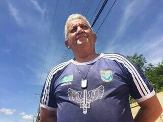 Carlos Alberto &#34;Cuecão&#34; em entrevista ao Campo Grande News em 2018 (Foto: Arquivo/Campo Grande News)