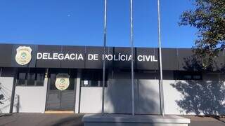 Delegacia da Polícia Civil em Vicentina, onde caso é investigado (Foto: Divulgação)