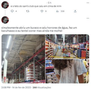 Relato do jovem nas redes sociais. (Foto: Reprodução/Twitter)