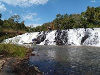 Em Jaraguari, estância fica próxima de três cachoeiras onde é possível fazer trilha. (Foto: Arquivo pessoal)
