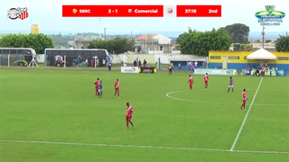 Partida aconteceu no Estádio Laertão, em Costa Rica (Foto: Reprodução)