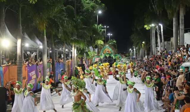 2° dia de Carnaval no interior tem matinês e desfiles de escolas de samba