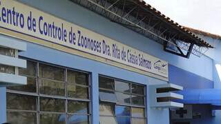 Fachada do Centro de Controle de Zoonoses, em Campo Grande (Foto: Divulgação/Prefeitura de Campo Grande)
