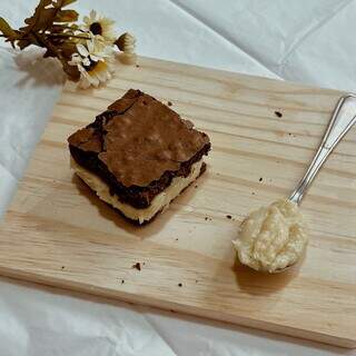 Brownie de beijinho é um dos sabores preparados. (Foto: Arquivo pessoal)