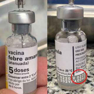 “É a única que tem”, diz enfermeira para pai após aplicar vacina vencida em bebê