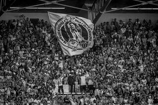 Torcida do Atlético Mineiro nas arquibancadas do Mineirão (Foto: Divulgação)