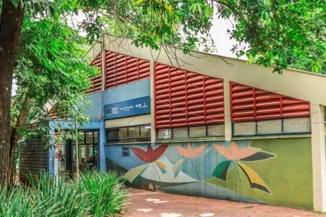 Biblioteca na natureza tem desde exposição tátil até festival de xadrez