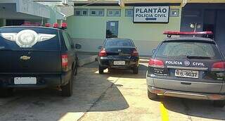 Delegacia de Polícia Civil de Paranaíba, onde o caso foi registrado. (Foto: Divulgação)