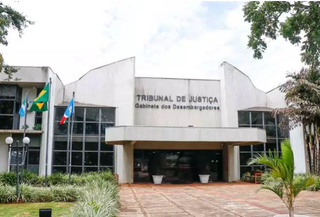 Fachada do prédio do Tribunal de Justiça em Campo Grande, localizado no Parque dos Poderes (Foto: divulgação)