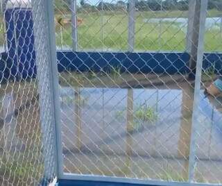 Casa das máquinas, local onde acontece o bombeamento da água para as 3 lagoas no município (Foto: Prefeitura de Três Lagoas)