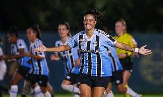 A jogadora Caty, do Grêmio. (Foto: Morgana Schuh/Grêmio/Agência Brasil)