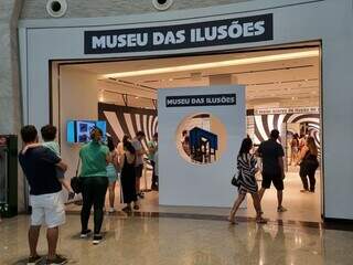 Museu das Ilusões no Shopping Bosque dos Ipês (Divulgação)