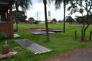 Associação está investindo R$ 500 mil na reforma do parque.&nbsp;(Foto: Acrissul)