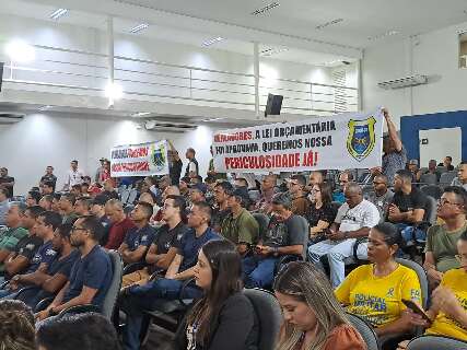Guardas v&atilde;o &agrave; C&acirc;mara pedir ajuda para receber adicional de periculosidade