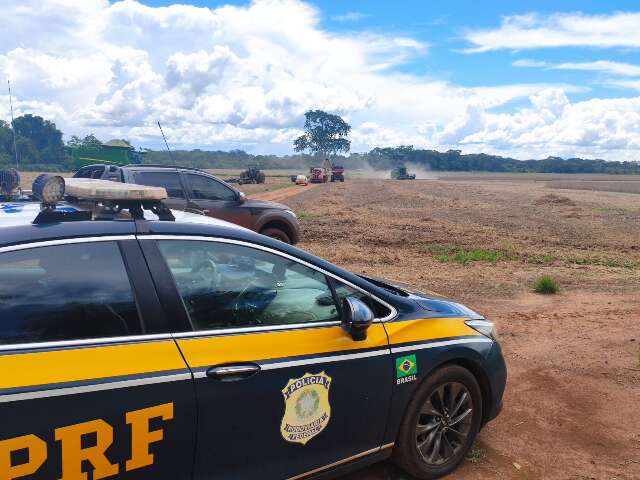 Ap&oacute;s acordo, colheita de soja &eacute; retomada em fazenda invadida por ind&iacute;genas