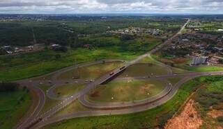 Anel rodoviário faz a ligação entre as saídas de São Paulo e Cuiabá. (Foto: Reprodução)