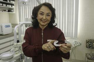 Dra. Aparecida Rosângela é especialista em disfunção temporomandibular. (Foto: Paulo Francis)