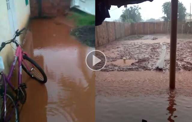 Toda chuva &eacute; igual: moradores do Noroeste t&ecirc;m casas inundadas