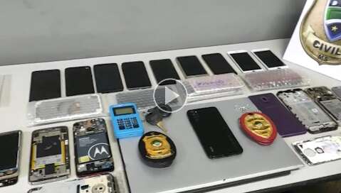 Loja no Camelódromo que vendia celulares roubados é interditada 
