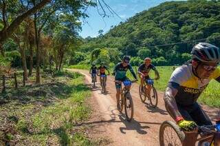 Hora se garantir no Trip Trail Bodoquena de Mountain Bike 2023, que será disputada no dia 22 de abril na Serra da Bodoquena (Foto: Divulgação)