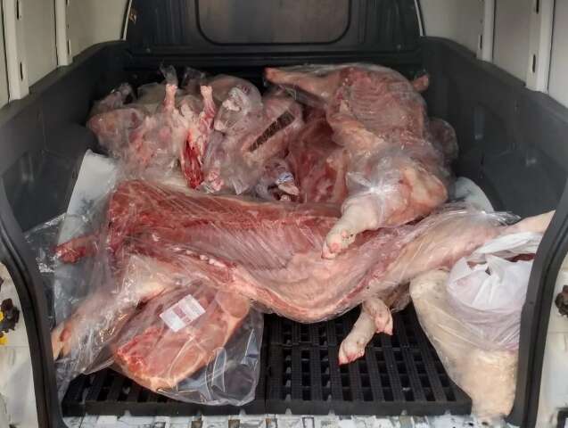 Carnes fora de normas sanit&aacute;rias s&atilde;o apreendidas 