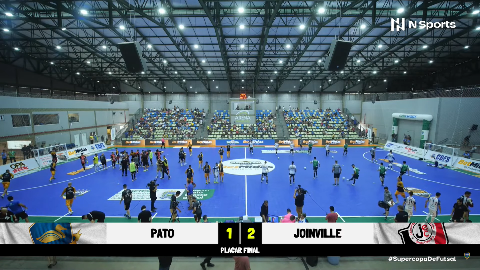 Joinville vence Pato Futsal no tempo extra e está na final da Supercopa