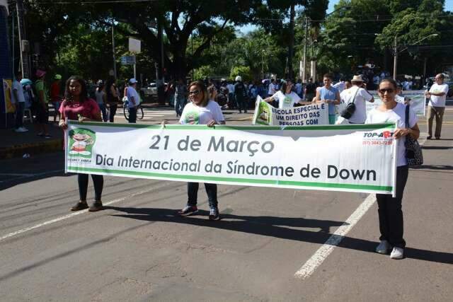 Caminhada em comemora&ccedil;&atilde;o ao Dia da S&iacute;ndrome de Down ocorre nesta ter&ccedil;a 