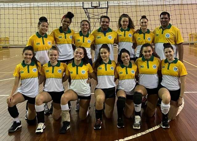 Sele&ccedil;&atilde;o de MS estreia nesta ter&ccedil;a-feira no Brasileiro de v&ocirc;lei sub-19