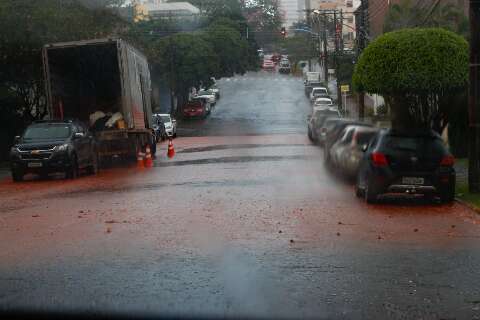 Capital registra pancadas de chuva e ventos fortes nesta quarta-feira