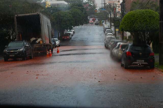 Capital registra pancadas de chuva e ventos fortes nesta quarta-feira