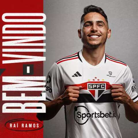 S&atilde;o Paulo anuncia a contrata&ccedil;&atilde;o do lateral Ra&iacute; Ramos