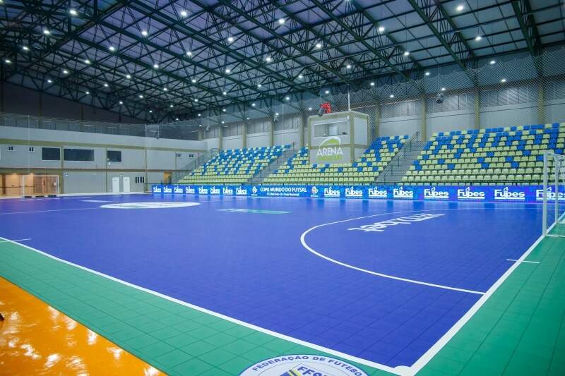 Seleção Brasileira de futsal faz dois jogos no Oeste do PR