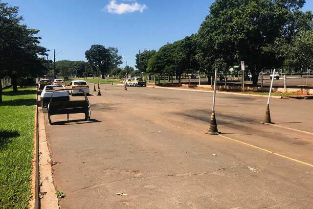 Detran libera pista de treinamento ap&oacute;s tapar buracos