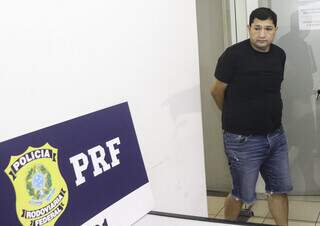 Jorge Adalid Granier Ruiz foi preso pela PRF em abordagem de rotina. (Foto: Paulo Francis/Arquivo)