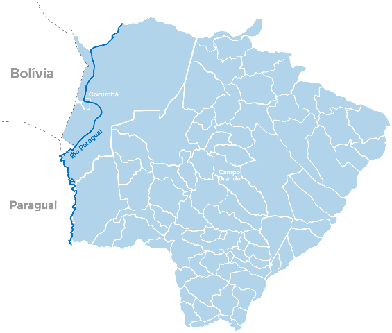 Com rec&aacute;lculo de fronteiras, MS &quot;perde&quot; 5,9 km&sup2; de territ&oacute;rio para a Bol&iacute;via