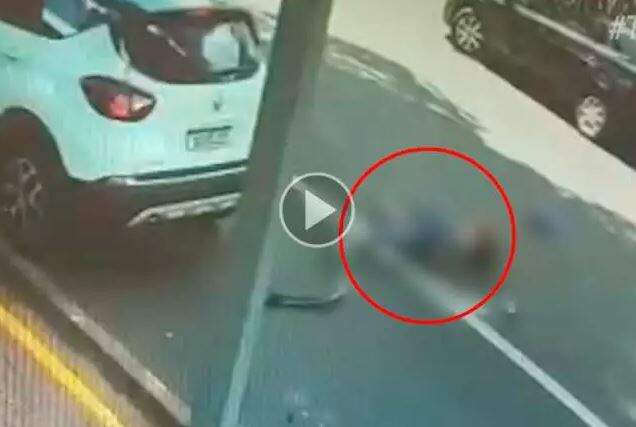 Acidente com morte na Rua Rui Barbosa foi o vídeo mais visto da semana