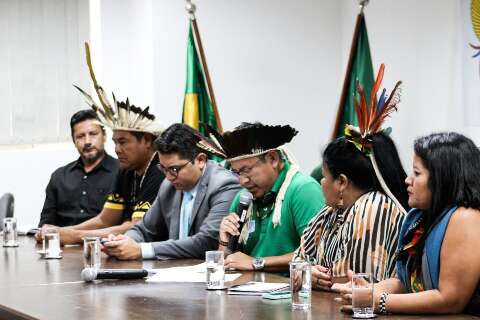 Em reunião com delegação de MS, ministra garante bolsas para indígenas estudarem