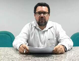 Presidente do Sindicato dos Médicos, Marcelo Santana. (Foto: SinMed/Divulgação)
