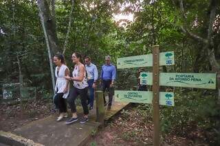 Visitação no Parque do Prosa. (Foto/Divulgação)